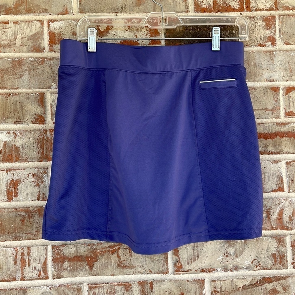 Pebble Beach Dry-Luxe Performance Purple Golf Skort